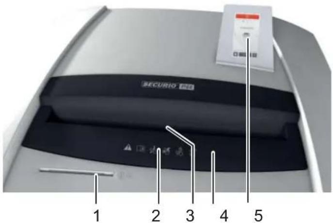HSM Securio P36i - Áttekintés2 Rendeltetésszerű használat - 1