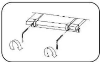 Powerpeak FTM6716 - Adjusng the belt tension - 1