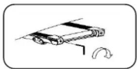Powerpeak FTM6716 - Centering the running belt - 1
