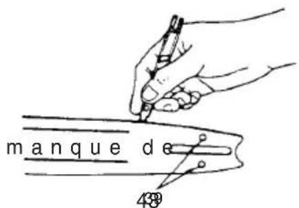 Tanaka TCS 51EAP - Guide-chaîne (Fig. 35) - 1