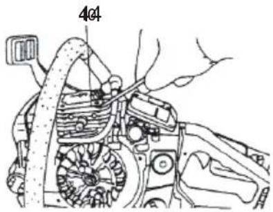 Tanaka TCS 51EAP - Limpieza de las aletas del cilindro (Fig. 39) - 1