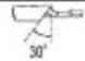 Tanaka TCS 51EAP - Sharpening angles for sharpening saw chain - 3