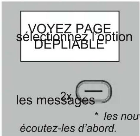 Fysic FX8035 Duo - EFFACER TOUS LES MESSAGES : - 1