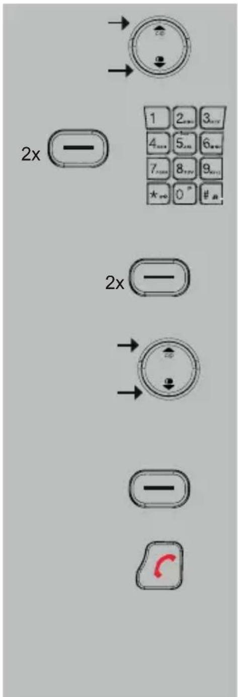 Fysic FX8035 Duo - COPYING TO THE PHONEBOOK MEMORY: - 1