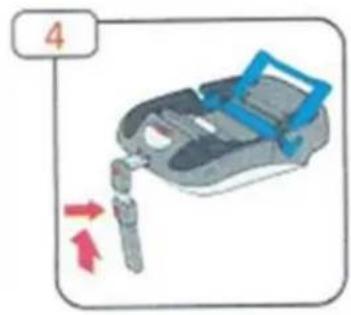 Lux4Kids Matrix 2 - Stabiliser la Base Isofix avec le système de ceinture - 4