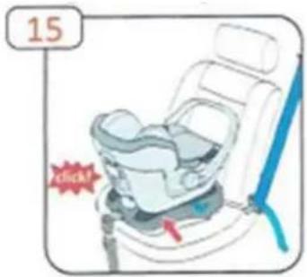 Lux4Kids Lancer - Votre base Isofix est alors libre. Indications pour le montage de la nacelle - 2
