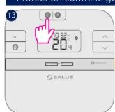 Salus RT 510 TX - Appariement du RT510TX avec le contrôleur de la chaudiere/recepteur - 25