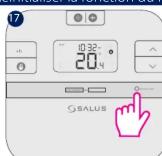 Salus RT 510 TX - Appariement du RT510TX avec le contrôleur de la chaudiere/recepteur - 33
