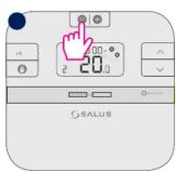 Salus RT 510 TX - Appariement du RT510TX avec le contrôleur de la chaudiere/recepteur - 28