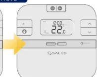 Salus RT 510 TX - Appariement du RT510TX avec le contrôleur de la chaudiere/recepteur - 34