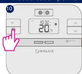Salus RT 510 TX - Appariement du RT510TX avec le contrôleur de la chaudiere/recepteur - 19