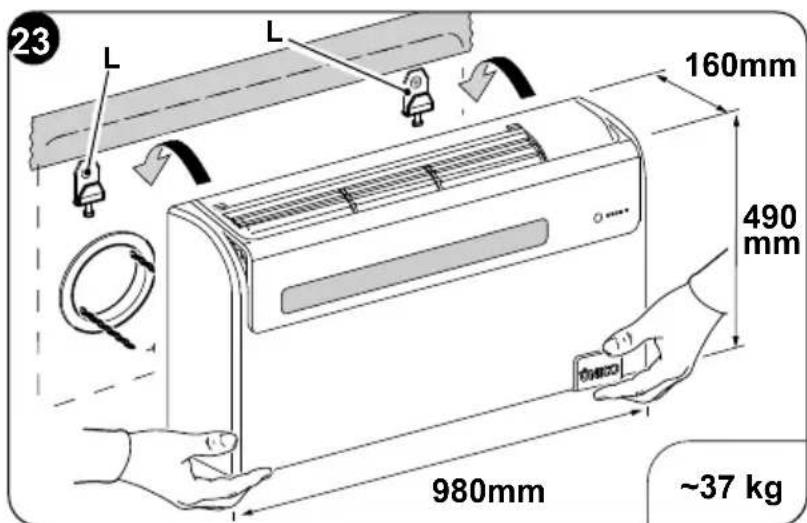 OLIMPIA SPLENDID Unico Air 8 HP - After checking: - 2