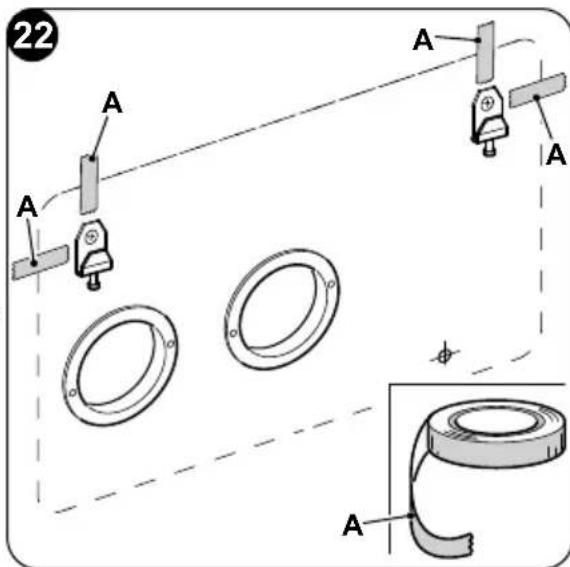 OLIMPIA SPLENDID Unico Air 8 HP - - Ustawianie urzadzenia na wspornikach mocujacych - 2