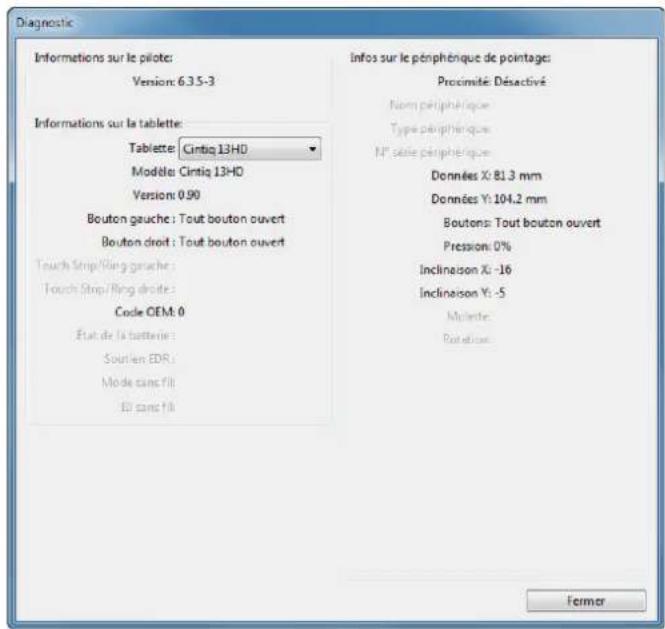 WACOM DTK1300 - TEST DES COMMANDES ET OUTILS DE SAISIE - 1