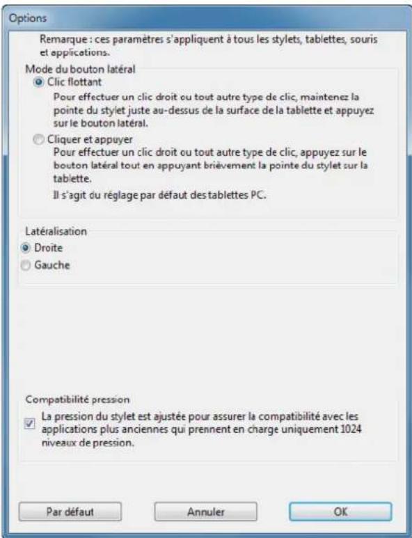 WACOM DTK1300 - PERSONNALISATION DES BOUTONS DU STYLET - 2
