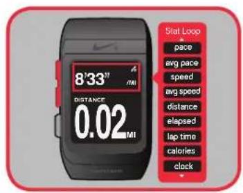NIKE SportWatch GPS - Consulter vos données - 1