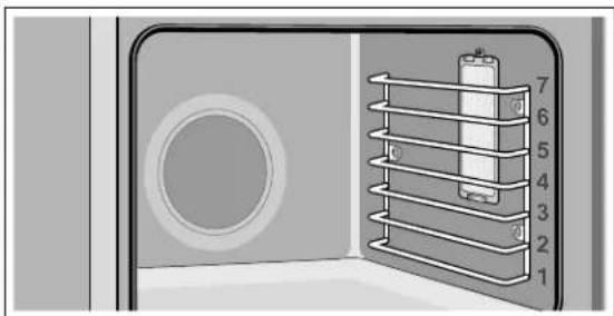 THERMADOR ME302WS - Positions des grilles - 1