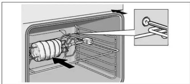 THERMADOR ME302WS - Assembling the Rotisserie: - 4