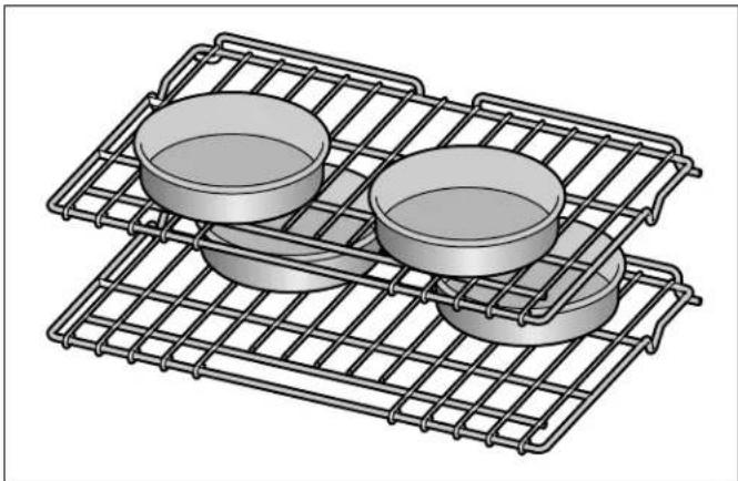 THERMADOR ME302WS - Gâteau 4 étages Grilles aux niveaux 3 et 5 - 1