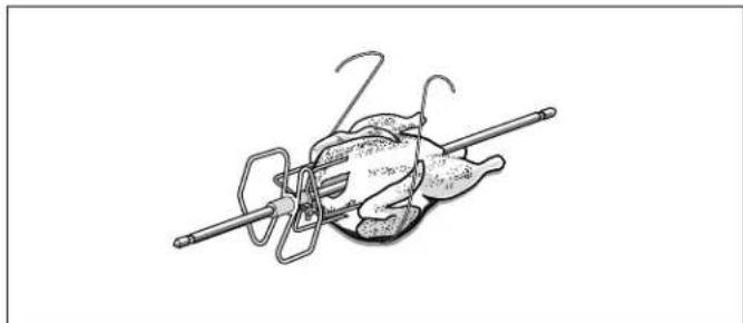 THERMADOR ME302WS - Trussing Poultry for the Rotisserie - 1