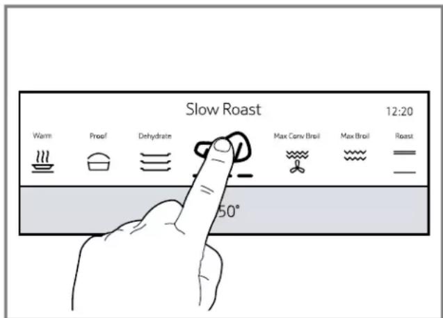THERMADOR PO302W - Utilisation de l'écran tactile - 1