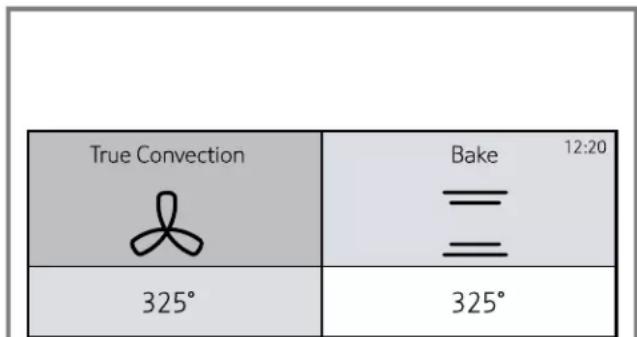 THERMADOR PO302W - Setting the heating mode and temperature - 1