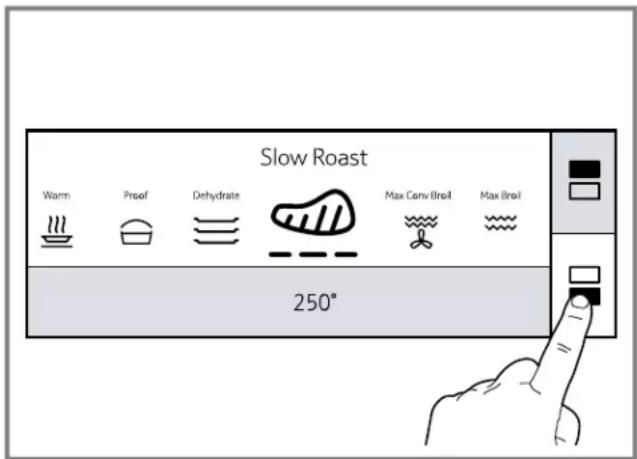 THERMADOR PO302W - Operating the full-touch display - 5
