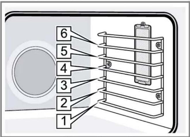 THERMADOR PO302W - Rack positions - 1