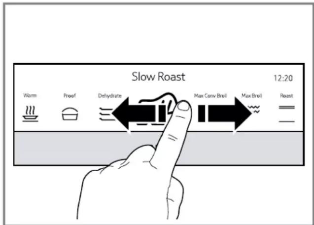 THERMADOR PO302W - Utilisation de l'écran tactile - 2