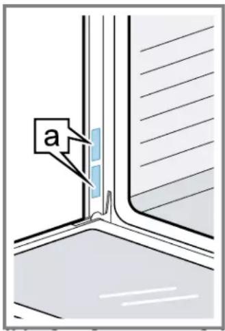 THERMADOR PO302W - Emplacement de la plaque signaletique - 1