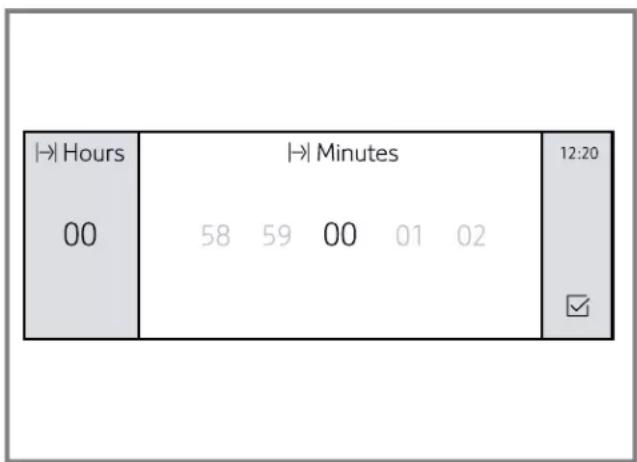 THERMADOR PO302W - Setting the oven timer - 2
