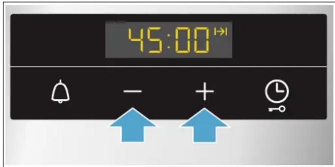 CONSTRUCTA CC3M60050 - Régler le temps de cuisson - 2