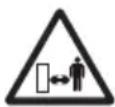 STIGA TR 24 Li - PERIGO DE ARREMESSO DE MATERIAL! Preste - 1