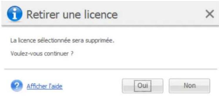 ACRONIS VmProtect 7 - Supprimer une licence/ un hôte ESX(i) - 1