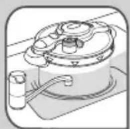 TEFAL Clipsominut' Easy P46207 - Paineen vapauttaminen: - 2