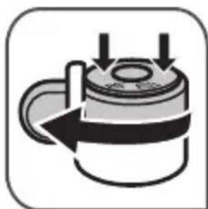 TEFAL Clipsominut' Easy P46207 - Para colocar la valvula de funciona bajo: - 2