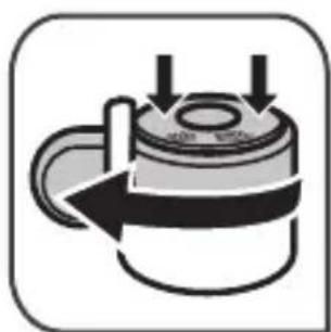 TEFAL Clipsominut' Easy P46207 - To fit the operating valve: - 2