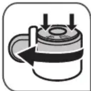 TEFAL Clipsominut' Easy P46207 - For att satta functionsventilen pa plats: - 2