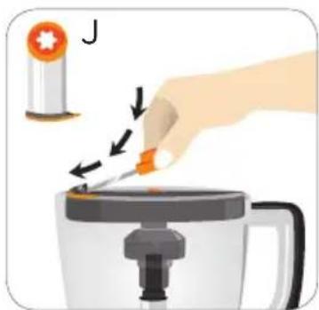 BLACK & DECKER FP6000 - USING THE DICING DISK (ORANGE) - 4