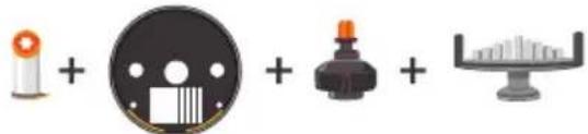BLACK & DECKER FP6000 - UTILISATION DU DISQUE DE DÉCOUPAGE EN DÉS (ORANGE) - 1