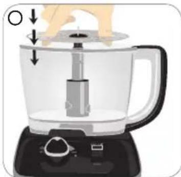 BLACK & DECKER FP6000 - USING THE SHREDDING DISK IN THE LARGE WORKBOWL - 2