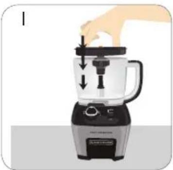 BLACK & DECKER FP6000 - USO DEL DISCO PARA CORTAR CUBITOS (NARANJA) - 3