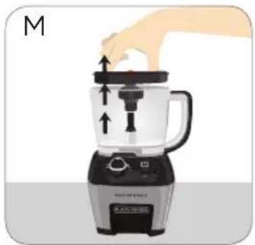 BLACK & DECKER FP6000 - USING THE DICING DISK (ORANGE) - 7