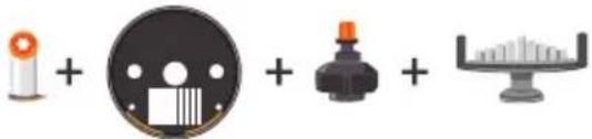 BLACK & DECKER FP6000 - USO DEL DISCO PARA CORTAR CUBITOS (NARANJA) - 1
