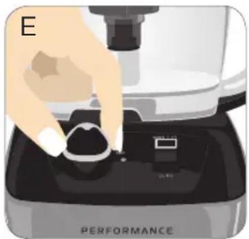 BLACK & DECKER FP6000 - DIAL DE VELOCIDAD AJUSTABLE - 1