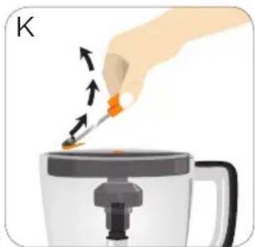 BLACK & DECKER FP6000 - USING THE DICING DISK (ORANGE) - 5
