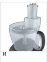 BLACK & DECKER FP2500C - COMMENT TRANCHER OU DECHIQUETER DES ALIMENTS DANS LE BOL : - 1
