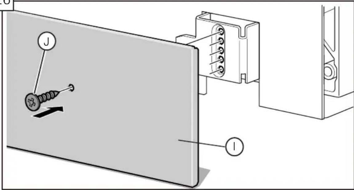 BOSCH SHP878ZP5N - Si vous lave-vaisselle comprend un panneau de plinthe à fentes (G), seulement, suivre les instructions suivantes; sinon passer à l'étape 28. - 3