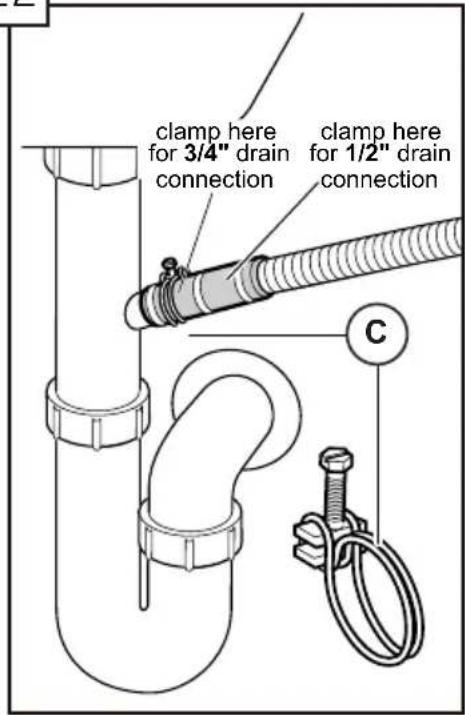 BOSCH SHP878ZP5N - Drain Connection - 6