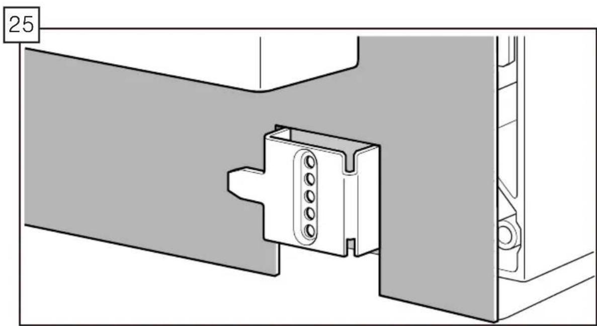 BOSCH SHP878ZP5N - Si su lavadora de platos vino con un panel de pie sin ranuras (I) y soportes del panel de pie (K), siga estas instrucciones: - 1